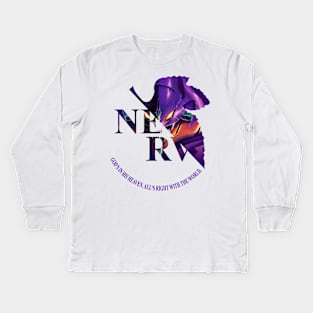 NERV never ends Kids Long Sleeve T-Shirt